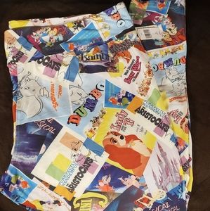 New Disney Poster Collage Leggings